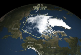 Arctic sea ice shrinks to second lowest level ever recorded 